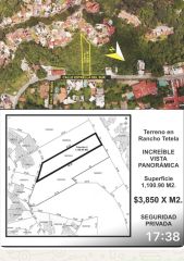 Terreno en Racho Tetela, Cuernavaca.